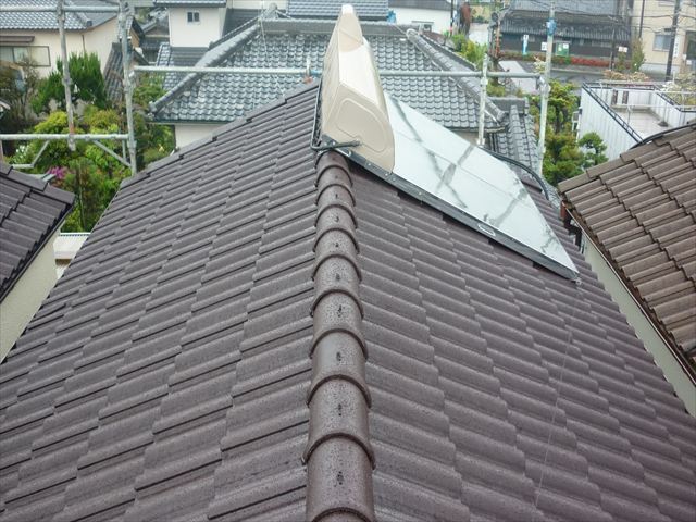 屋根塗装　施工後
