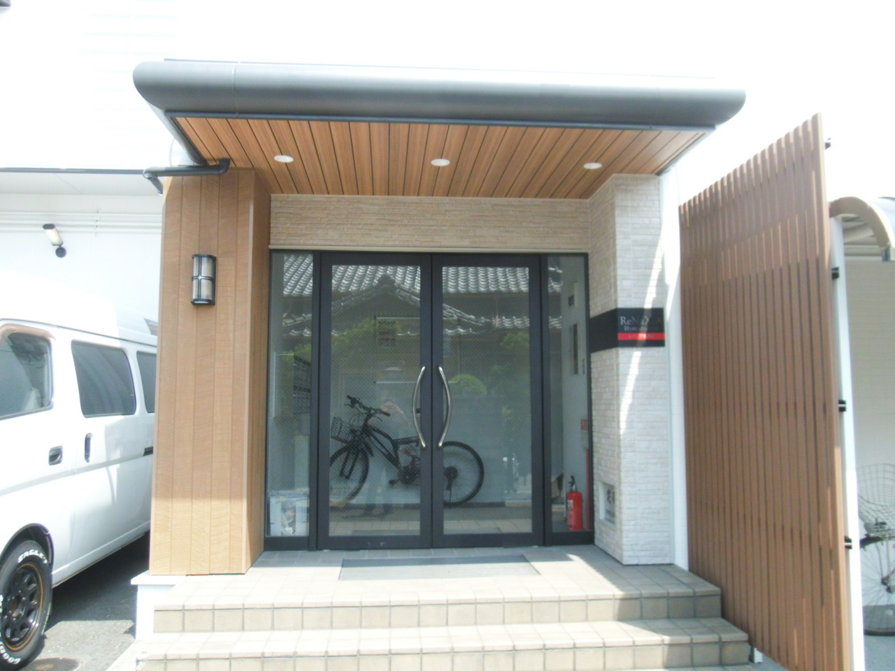 エントランス装飾　施工後