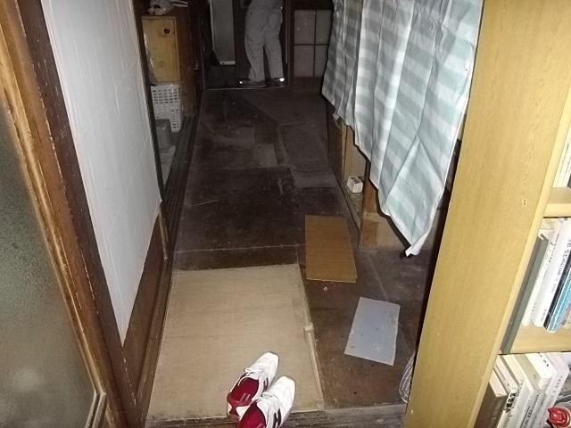 フローリング貼替　施工前