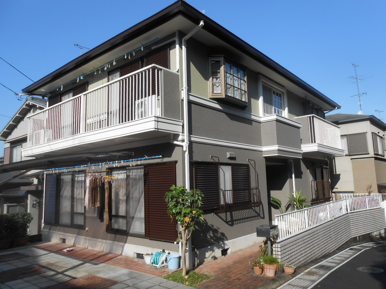外壁塗装　施工後