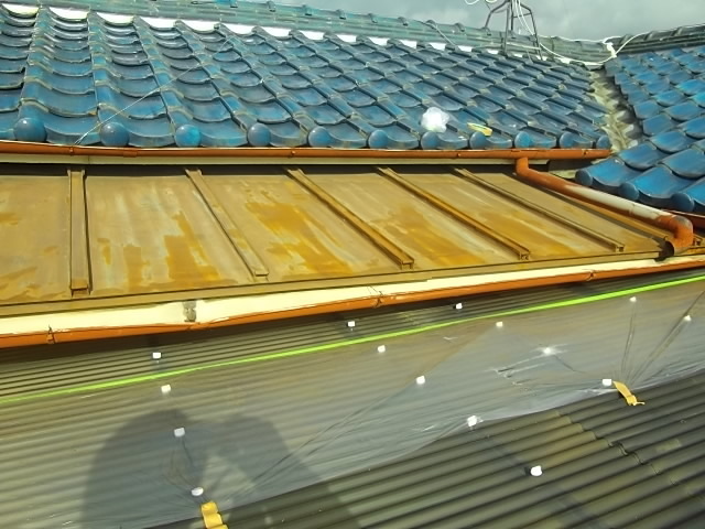 屋根塗装　施工前