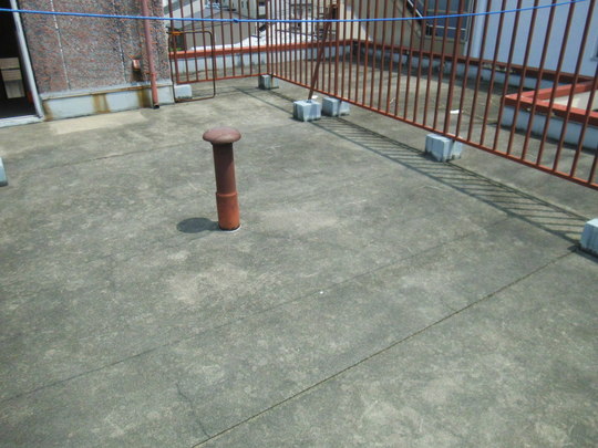 屋上防水　施工前