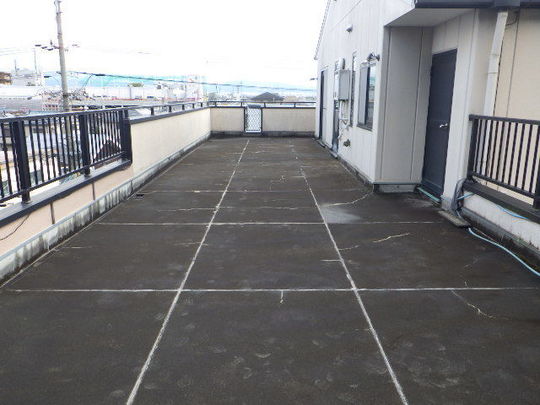 屋上防水　施工前