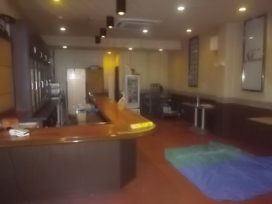 喫茶店改装工事　施工前