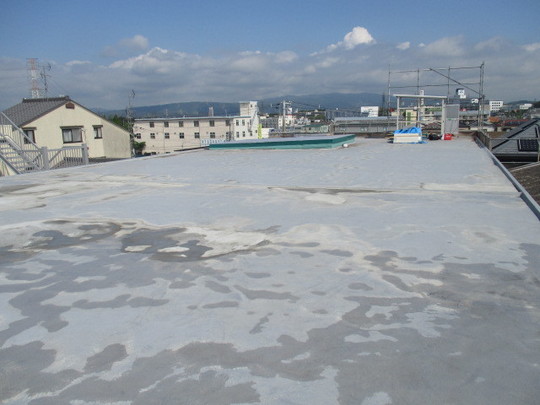 屋上防水　施工前