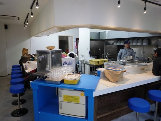 ラーメン店新装工事　施工後